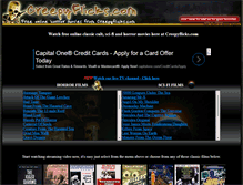 Tablet Screenshot of creepyflicks.com